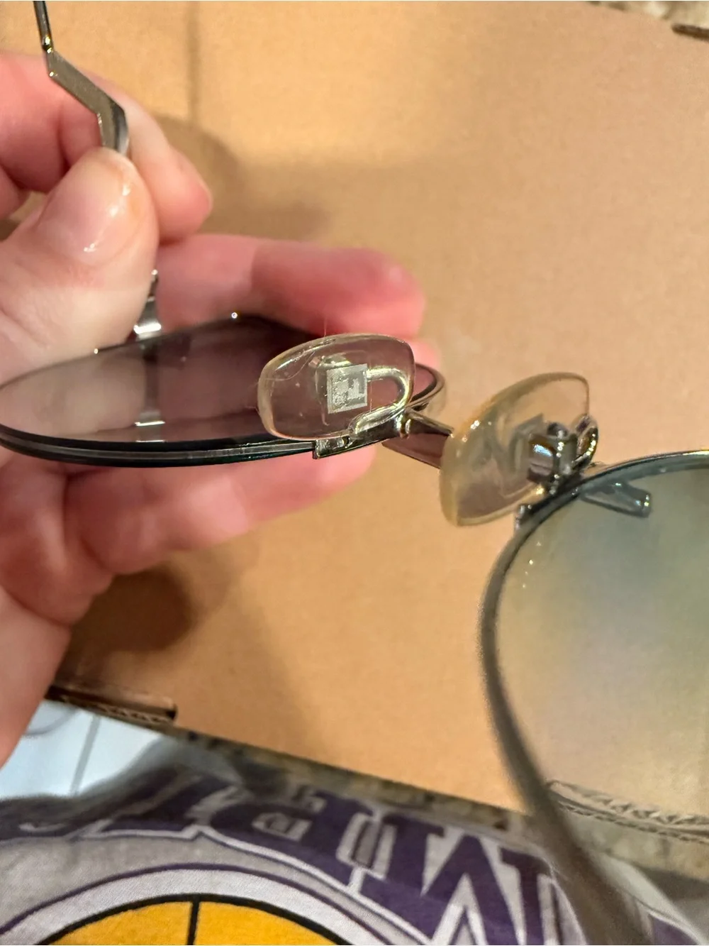 Fendi Gray Gradient Round Cat-Eye Sunglasses